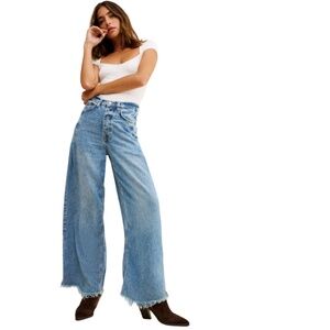 Free People Old West Slouchy Jeans